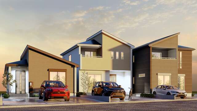 グラファーレ4381高崎市下中居町２期３棟の外観②