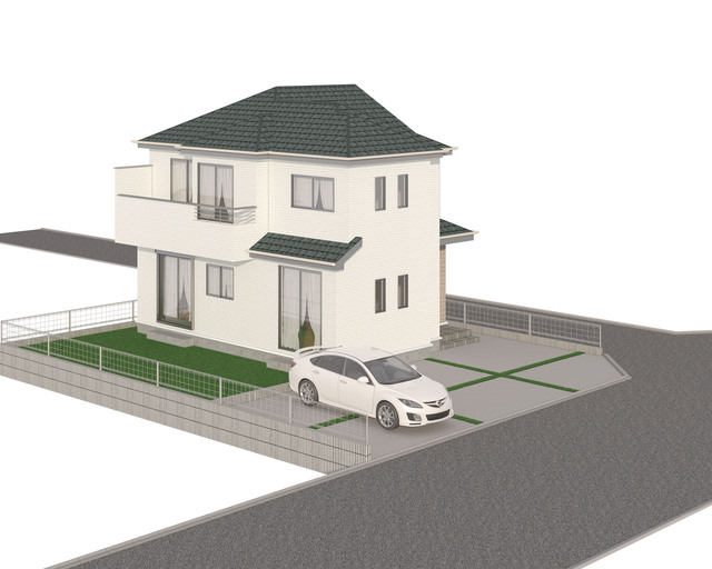 角地で車の出し入れも楽々です。