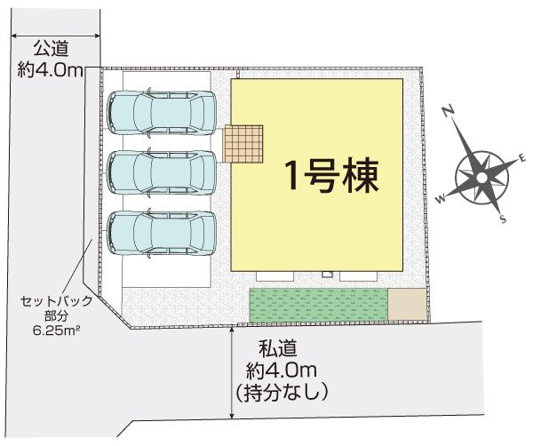 大宮 〜West Side Court〜1棟 区画図