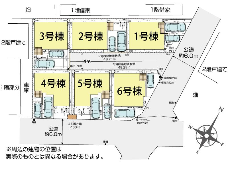 ブルーミングガーデンふじみ野市川崎２丁目６棟の見取り図