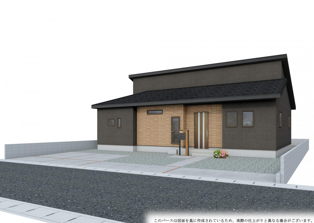 【完成予想図】 ◎〈4月下旬完成〉近隣の完成物件もご案内可能です！◎