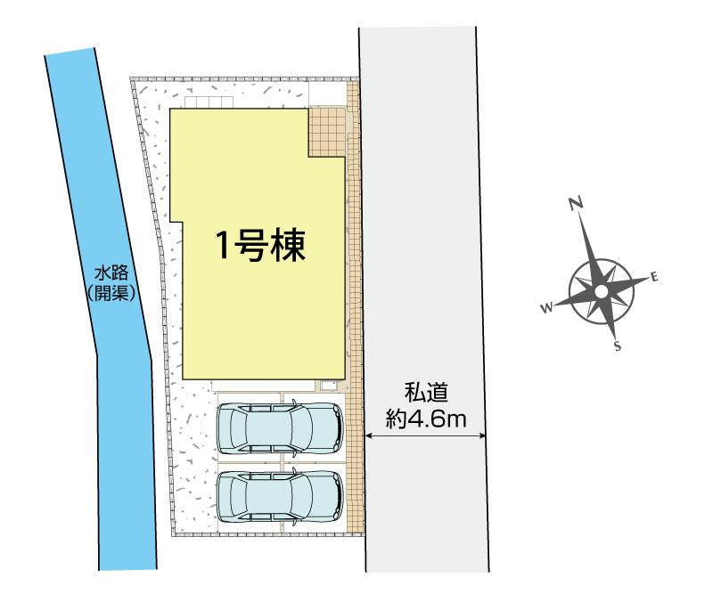 ブルーミングガーデン横浜市泉区和泉中央南２丁目１棟の見取り図