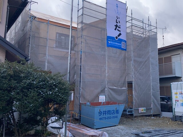 上棟しました！