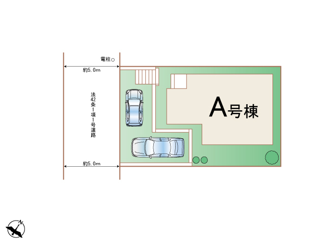 ハートフルタウン南光台7丁目5番の見取り図