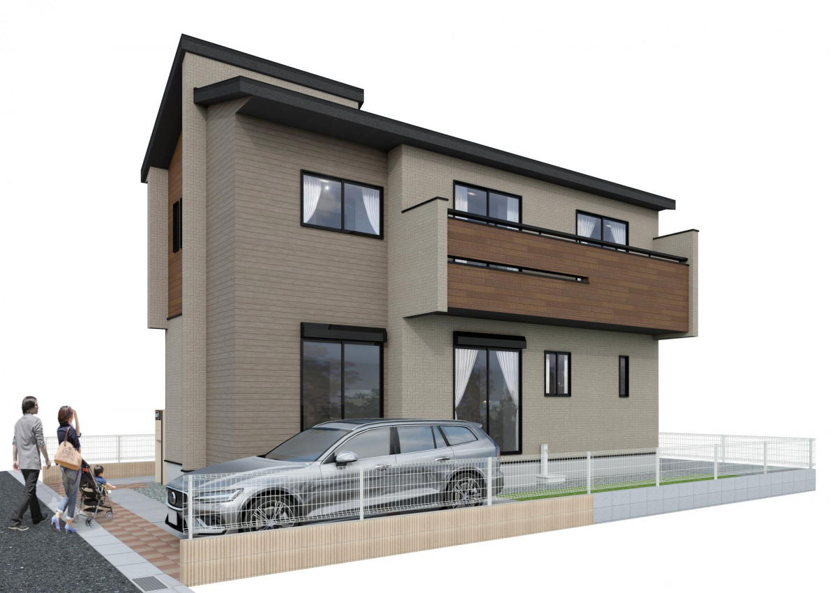 完成予想パース 