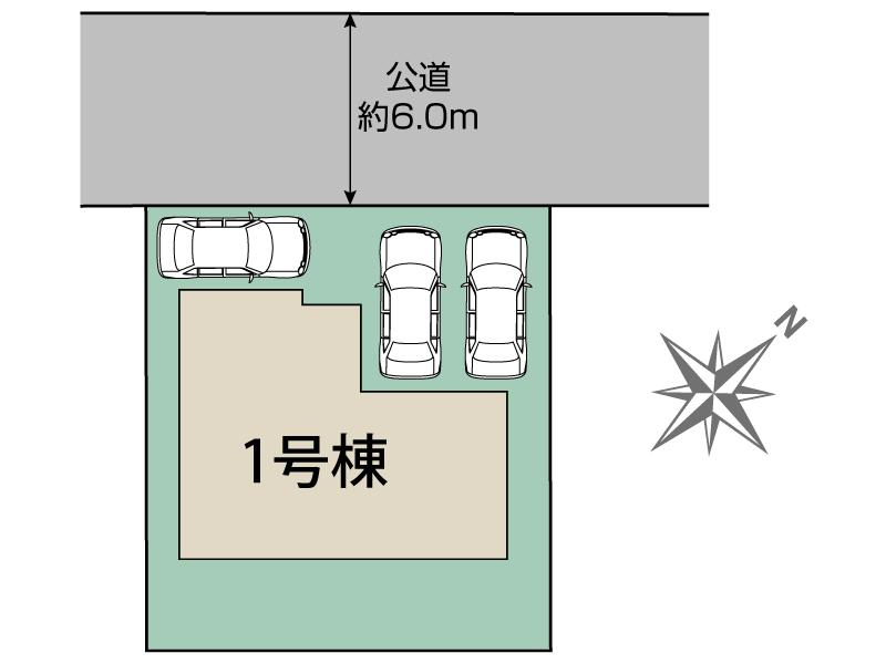 ブルーミングガーデン千葉市花見川区み春野３丁目１棟の見取り図
