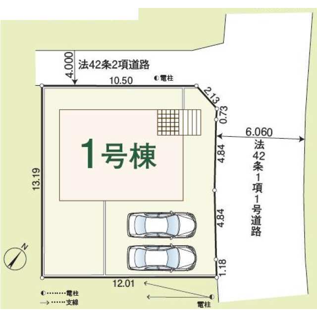 クレイドルガーデン日高市女影 第8の見取り図