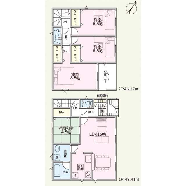 クレイドルガーデンうるま市天願 第3の見取り図