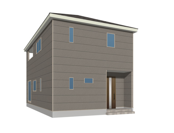 ３号棟　外観(完成予想図)