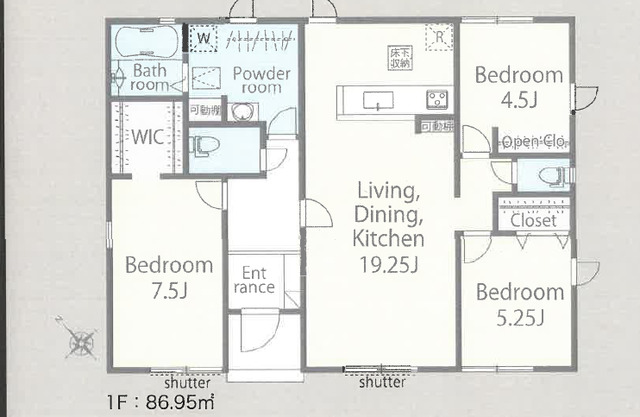６号棟　間取り図