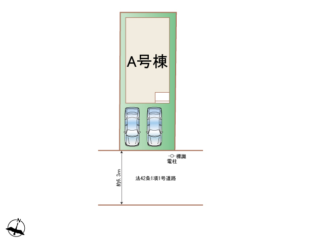 ハートフルタウン守山区苗代2丁目745番の見取り図