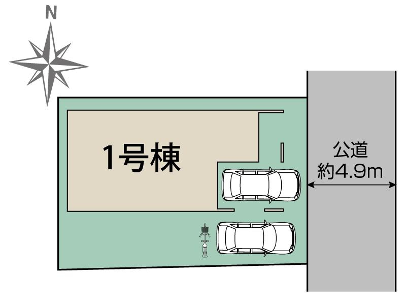 姫路市城北新町1丁目1棟 区画図
