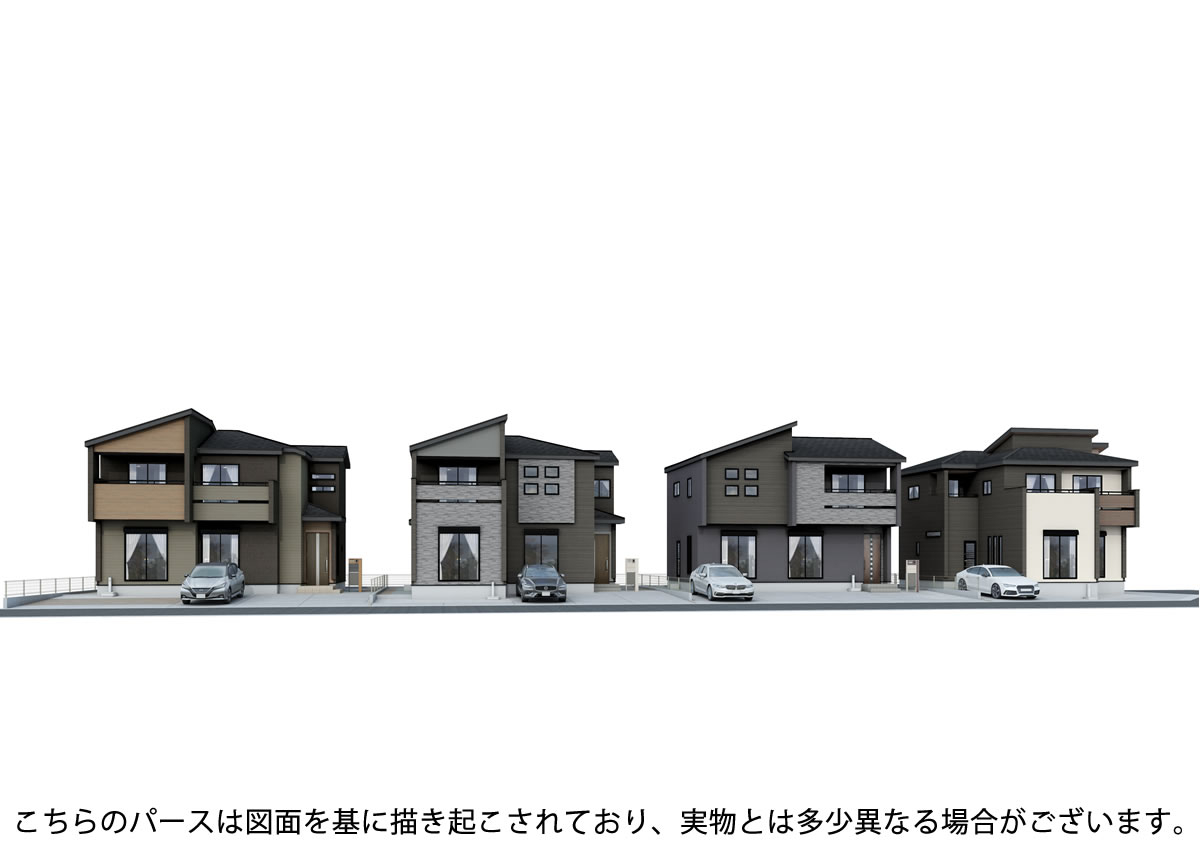 2026年1月中旬現地撮影 2026年5月・全4棟完成予定！