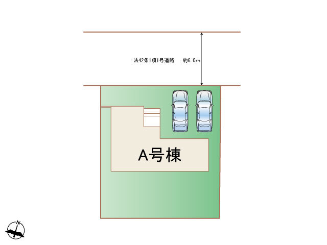 ハートフルタウン八王子市南陽台3丁目1755番の見取り図