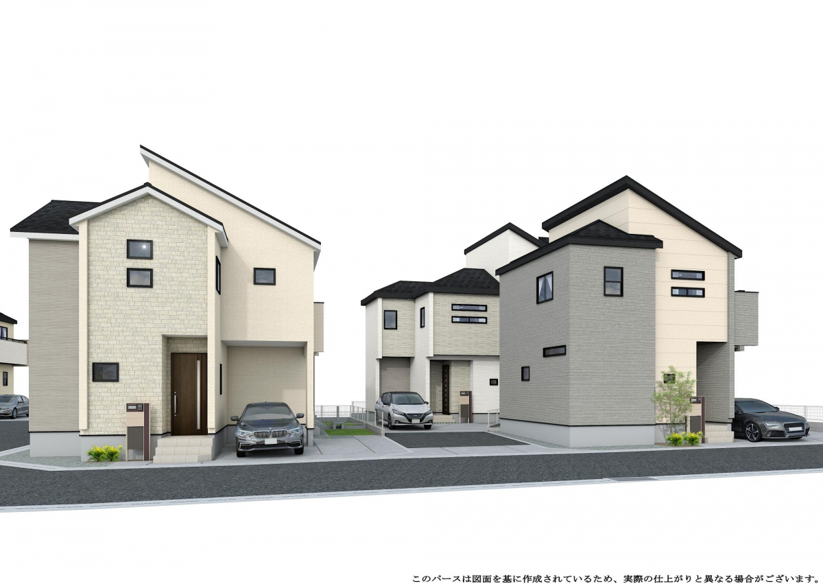 ブルーミングガーデン草加市新善町の外観②