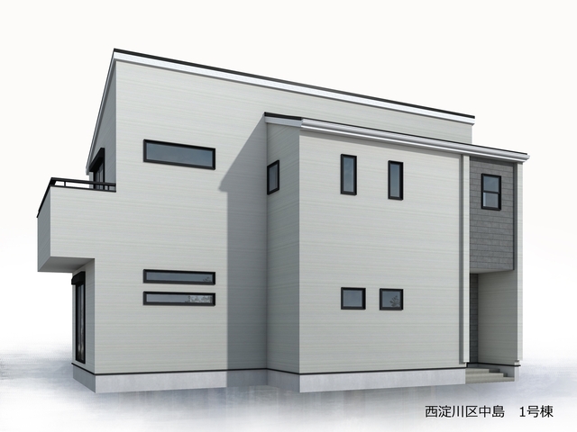 完成予想図（外観）