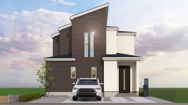 グラファーレ4349福島市笹木野６期２棟の外観②