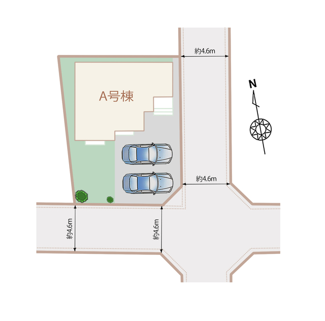 ハートフルタウン(春)あま市七宝町桂薮之内の外観②