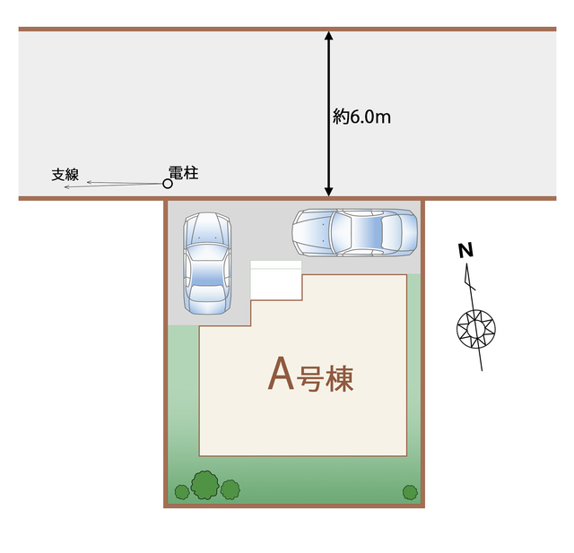 ハートフルタウン所沢中新井20期の見取り図