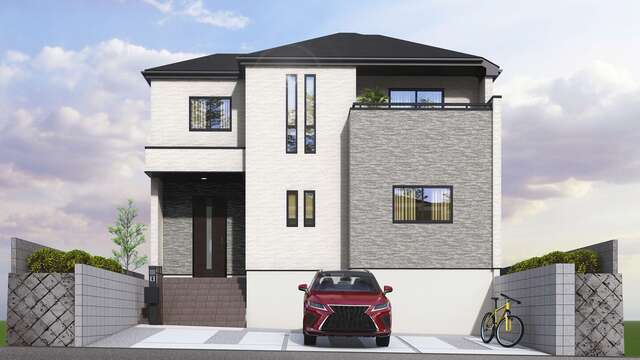 グラファーレ4346宝塚市中山五月台２期１棟の外観②