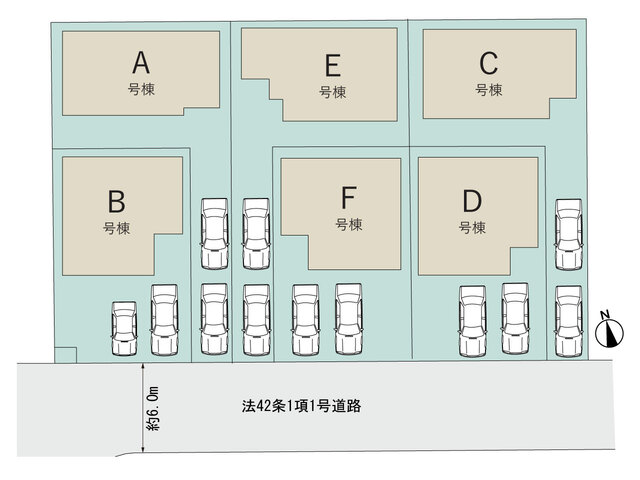 ハートフルタウン新松戸34期の見取り図
