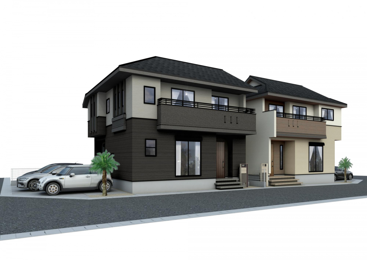 ブルーミングガーデン大津市雄琴５丁目２期１４棟（レイクフィオの外観②