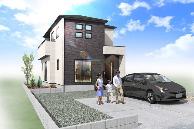 グラファーレ4360岡山市大安寺中町２棟の外観②