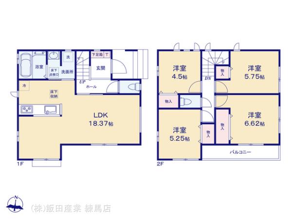 ハートフルタウン栄5丁目4925番の見取り図