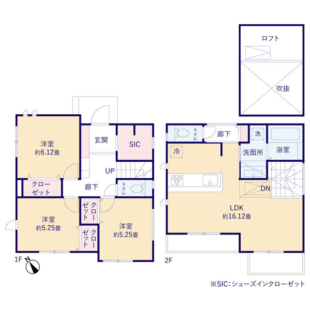 グラファーレ4311藤沢市辻堂３棟の見取り図