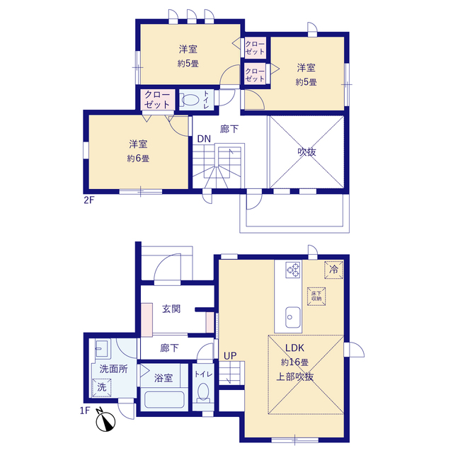 グラファーレ4311藤沢市辻堂３棟の見取り図