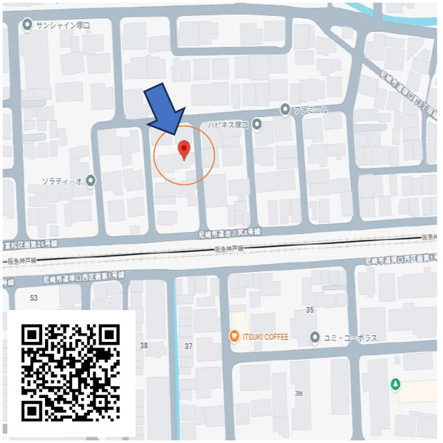 リナージュ尼崎塚口町５丁目　第１期の見取り図