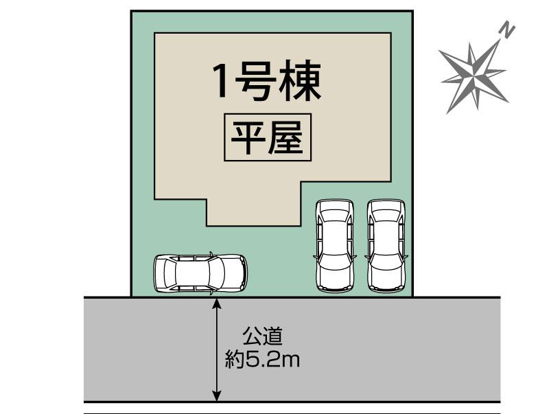 ブルーミングガーデン入間市野田１棟の見取り図