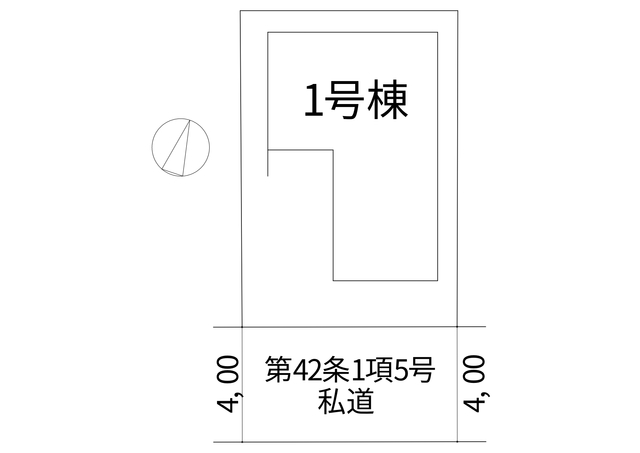 リナージュ新座片山３丁目　第１期の見取り図