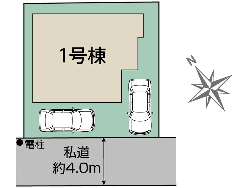 ブルーミングガーデン八千代市八千代台南２丁目１棟の見取り図