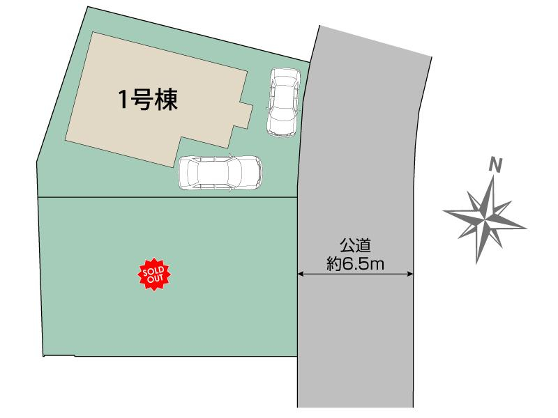 横浜市戸塚区平戸5丁目2棟 区画図