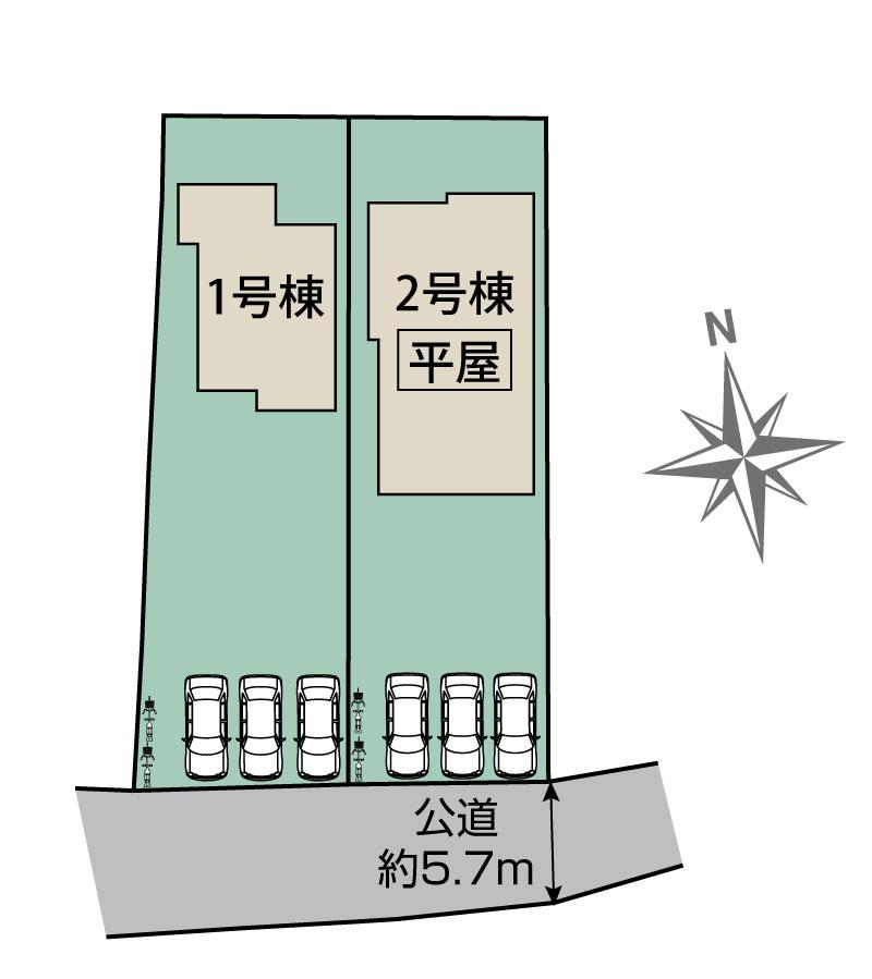結城市結城2棟 区画図
