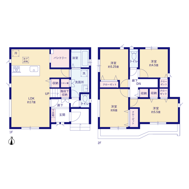 グラファーレ4318相模原市淵野辺本町１１期１５棟の見取り図