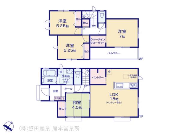 ハートフルタウン西区戸坂町357番の見取り図