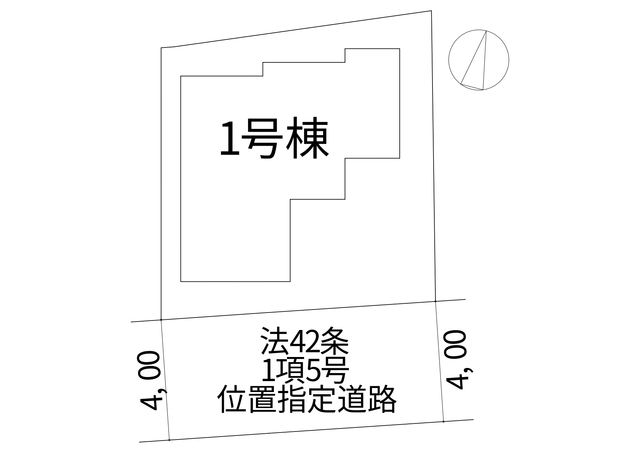 リナージュ柏市新逆井１丁目０１期の見取り図