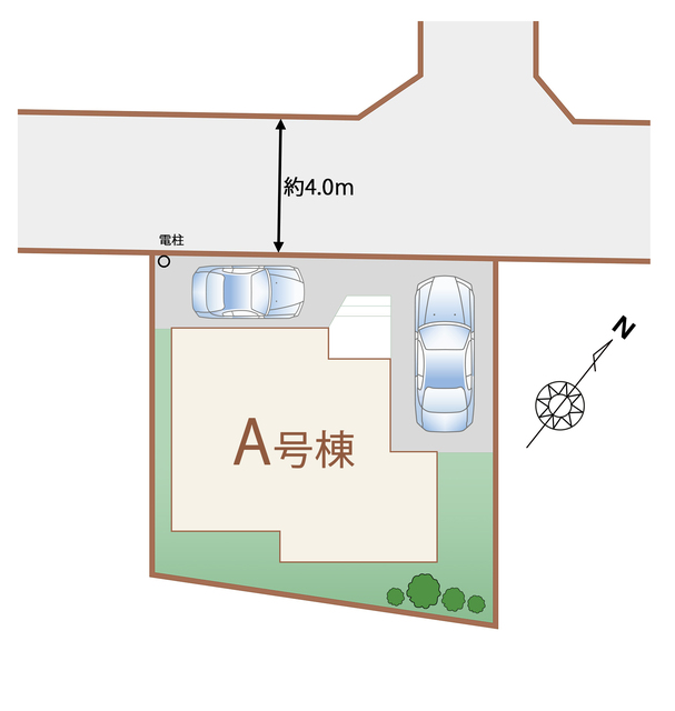 ハートフルタウン川越市南大塚5丁目7番の見取り図