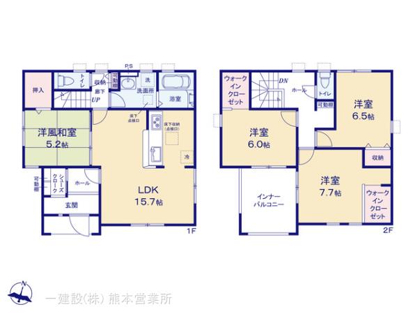 リーブルガーデン北区楠野町第二の見取り図