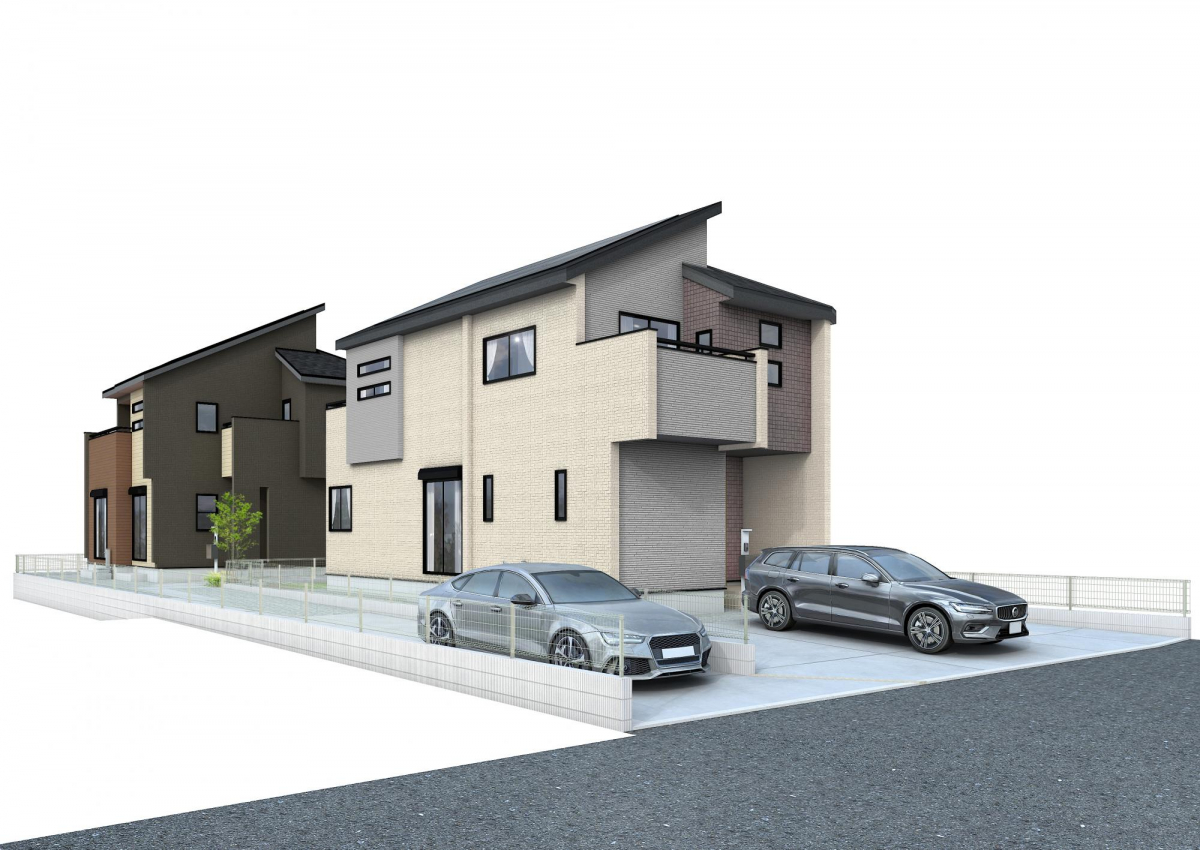 【ブルーミングガーデン 春日部市西金野井3期2棟】 ※こちら完成後のイメージになります