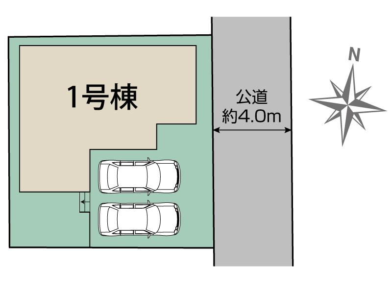 川西市西多田2丁目2期1棟 区画図