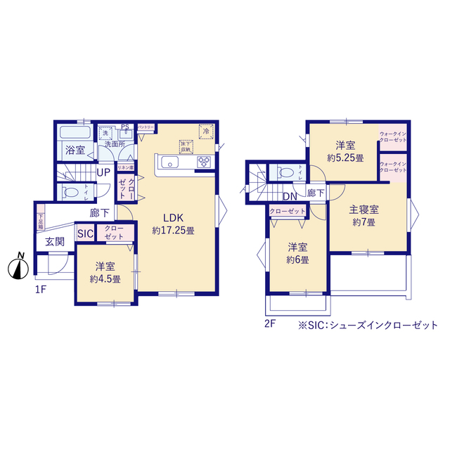 グラファーレ4395大和郡山市新木町５棟の見取り図