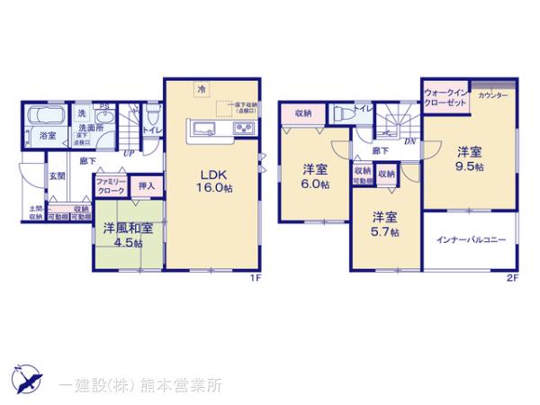 リーブルガーデン東区榎町第六の見取り図