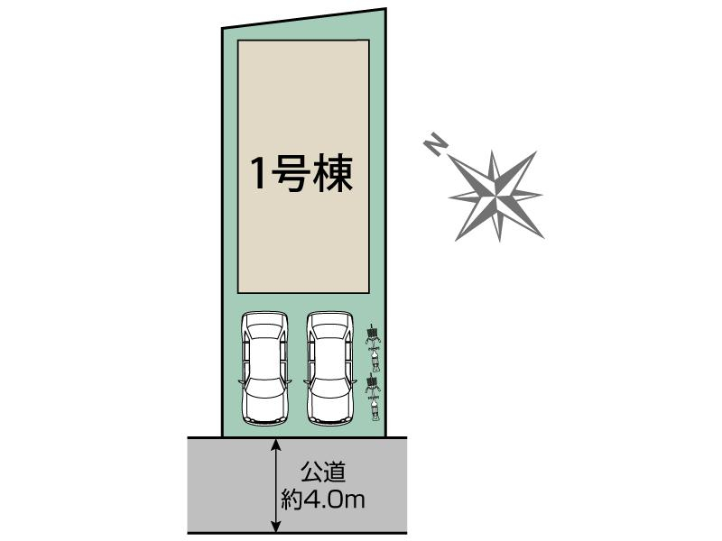 相模原市南区若松3丁目1棟 区画図