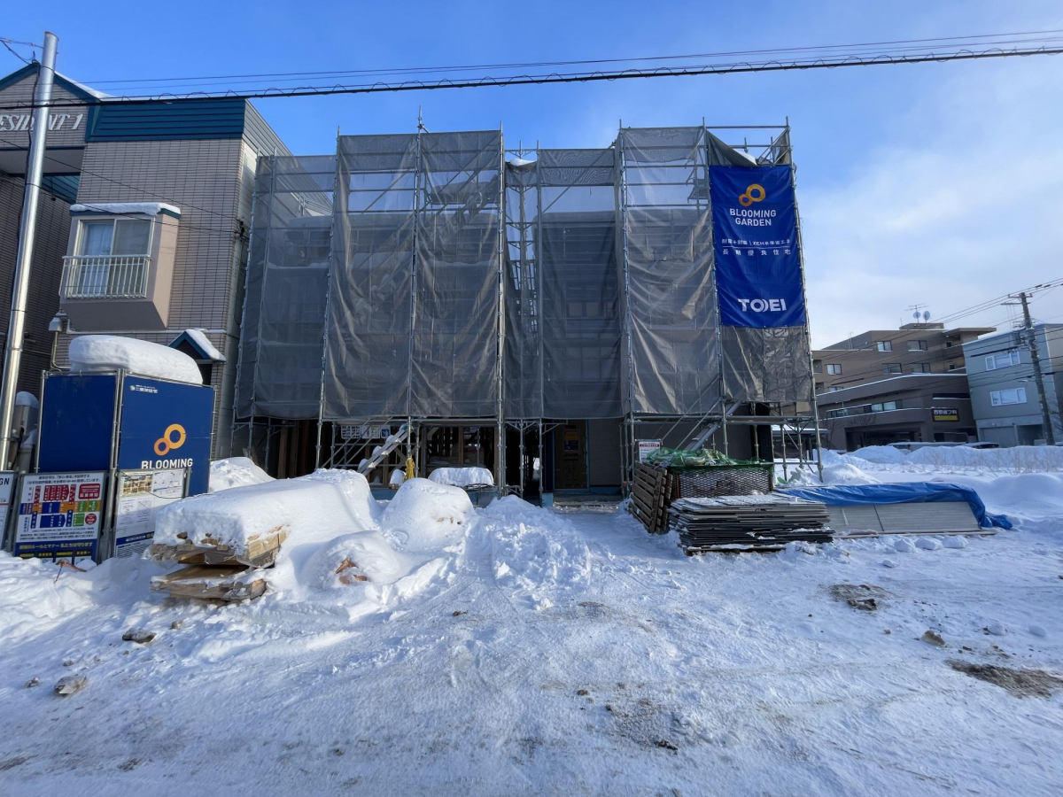 ブルーミングガーデン札幌市西区西町南１６丁目２棟の外観②