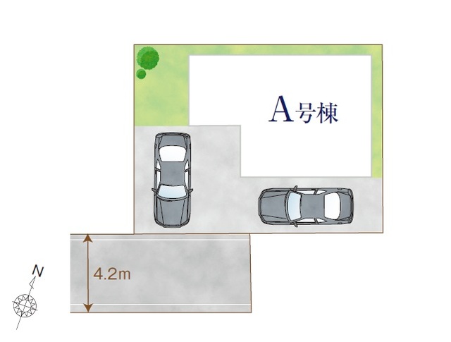 ハートフルタウンさいたま北区東大成町二丁目350番の見取り図