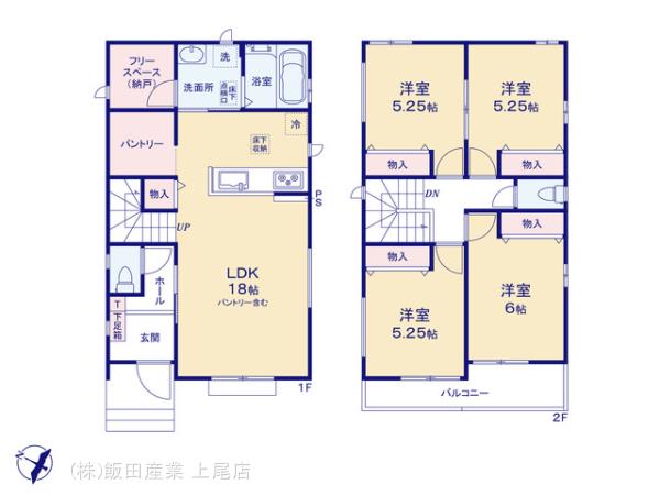 ハートフルタウン西宮下3丁目108番の見取り図