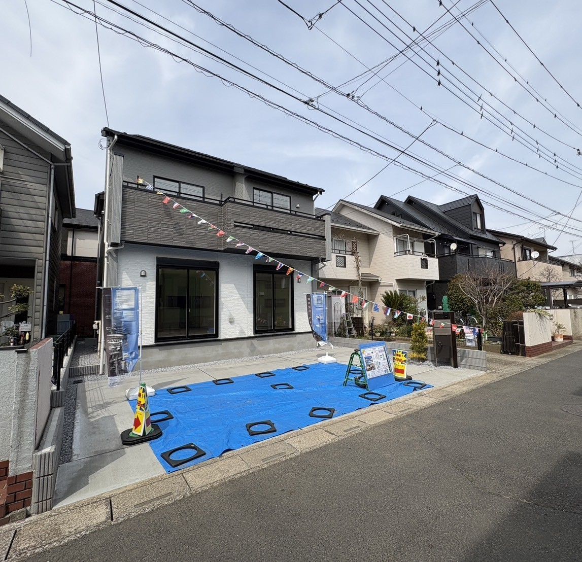 【外観写真】太陽光パネル標準装備◎。環境にやさしくエコな暮らしが叶います！是非、お気軽にお問い合わせください。 